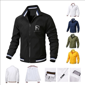 Fall Winter Warm Windbreaker Full Zip Casual Padded Coats